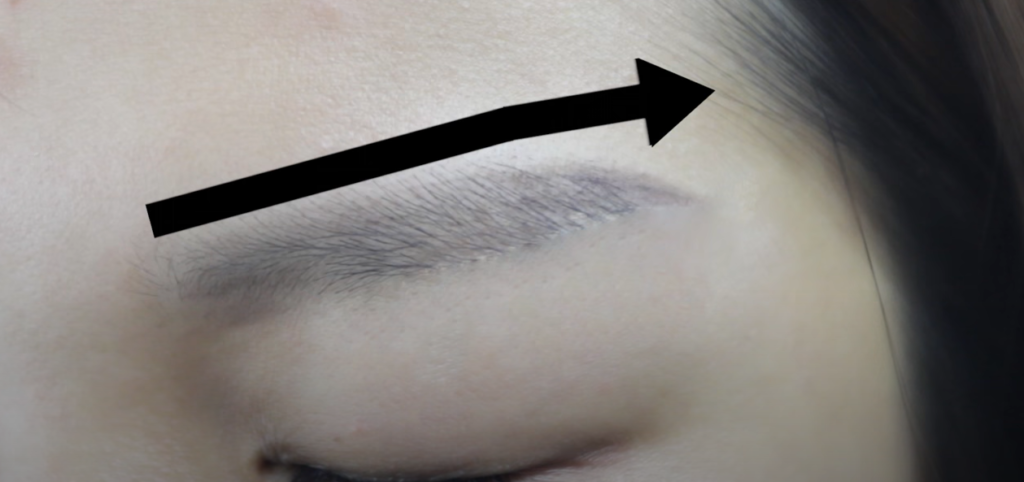why koreans love straight brows