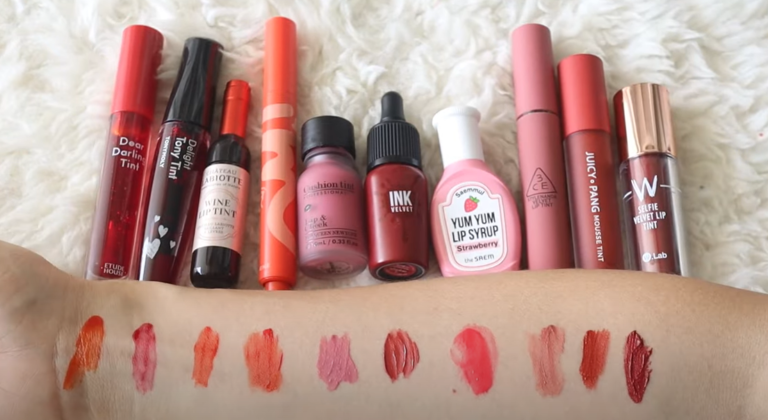 best korean lip tints